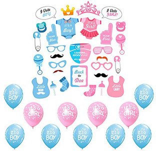 Party Propz Baby Shower Decoration (STO2197+BABPO09+Mom to